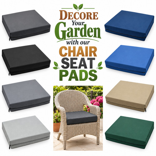Thick foam patio chair - 10,