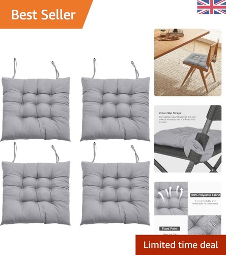 Set grey seat pads - set, 4