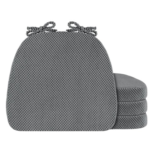 Dark grey chair cushions - cushions, with